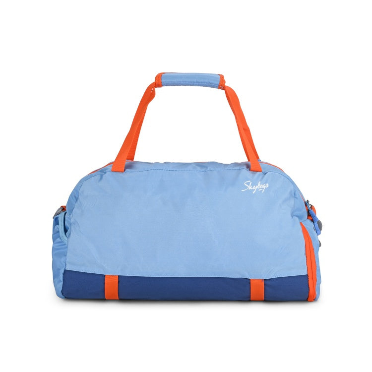 Buy Skybags Cardiff Polyester 52 cms Blue Travel Duffle + Cardiff Polyester  55 cms Blue Travel Duffle (DFTCAR52BLU + DFCAR55BLU) Online at  desertcartINDIA