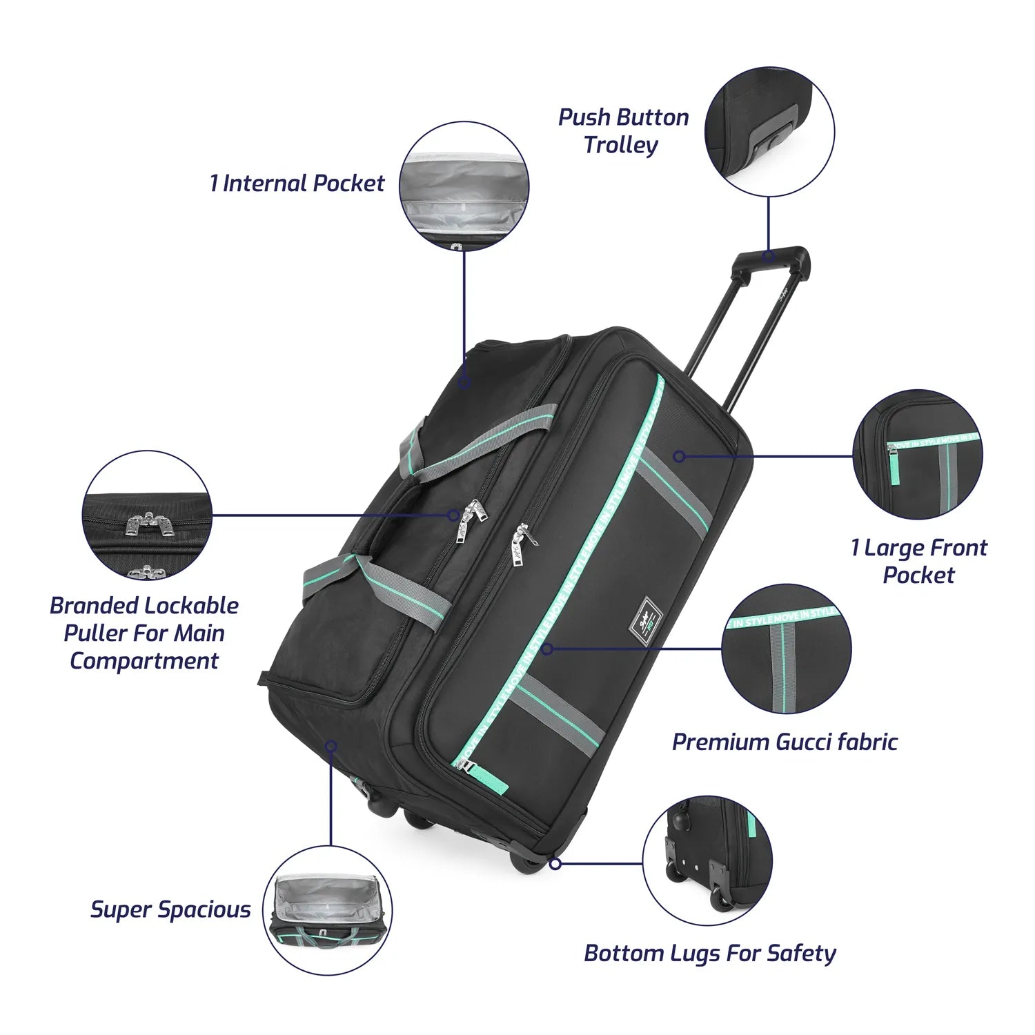 Skybags casper duffle bag hotsell