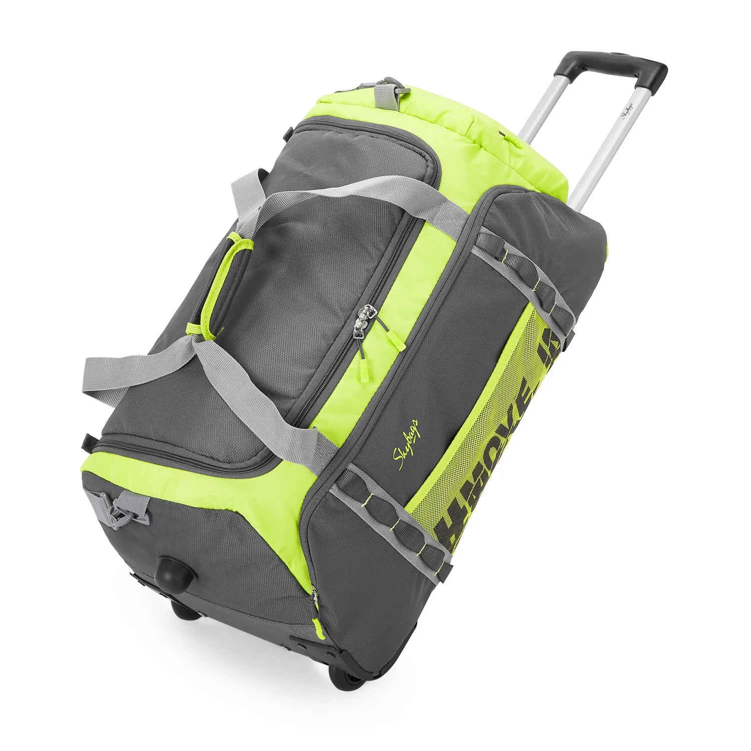 Skybags Hustle Duffle With Dual Wheels