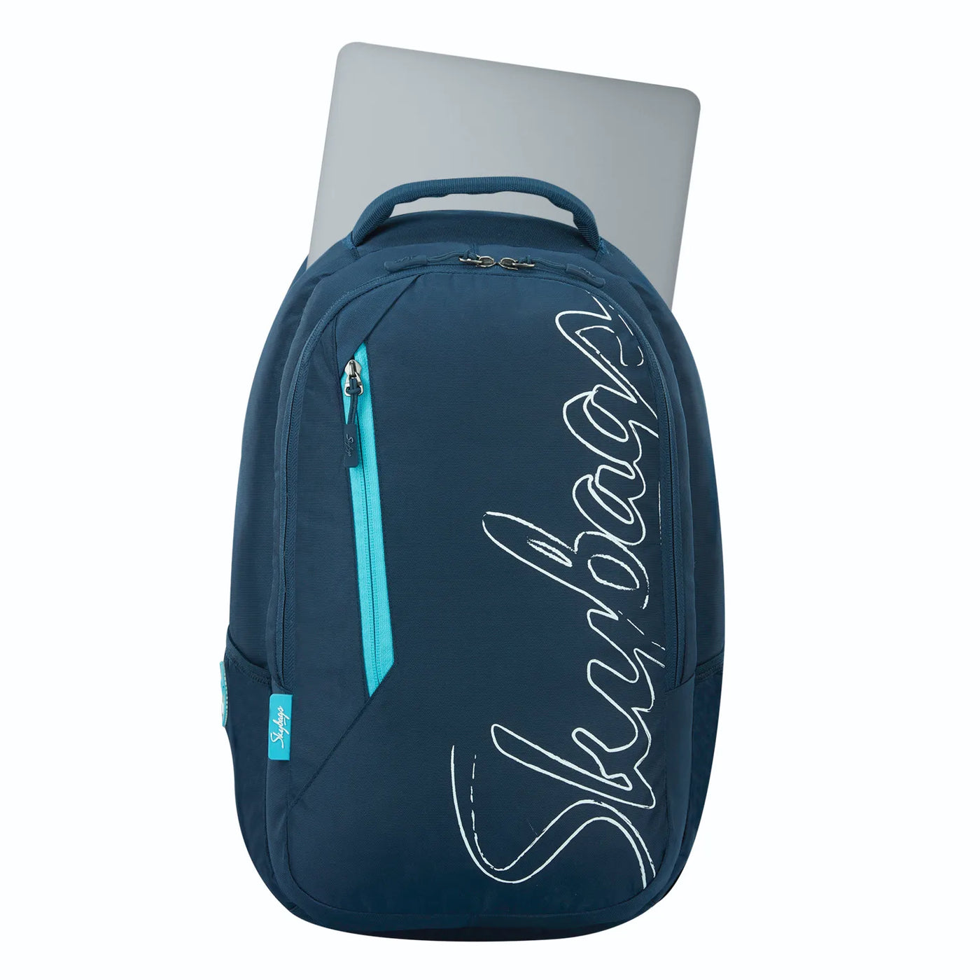 Skybags navy blue backpack sales