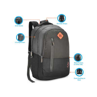 SKYBAGS CHESTER "LAPTOP BACKPACK GREY"