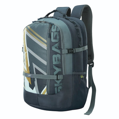 Skybags Campus Plus XL "01 Laptop Backpack Grey"