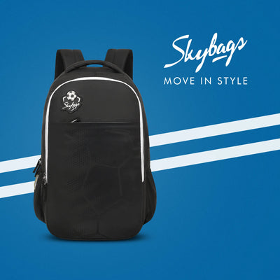 Skybags Kick "01 laptop Backpack Black"