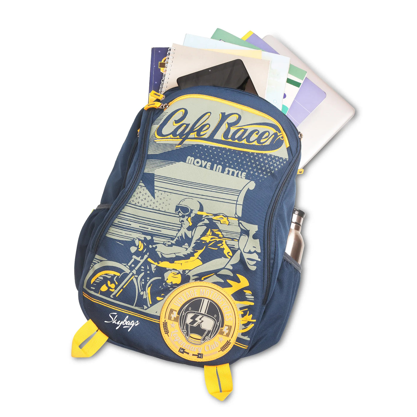 SKYBAGS OFFROADER PRO "LAPTOP BACKPACK" NAVY BLUE