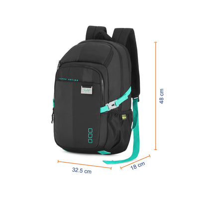 Skybags Valor Pro 02  Laptop Backpack Black